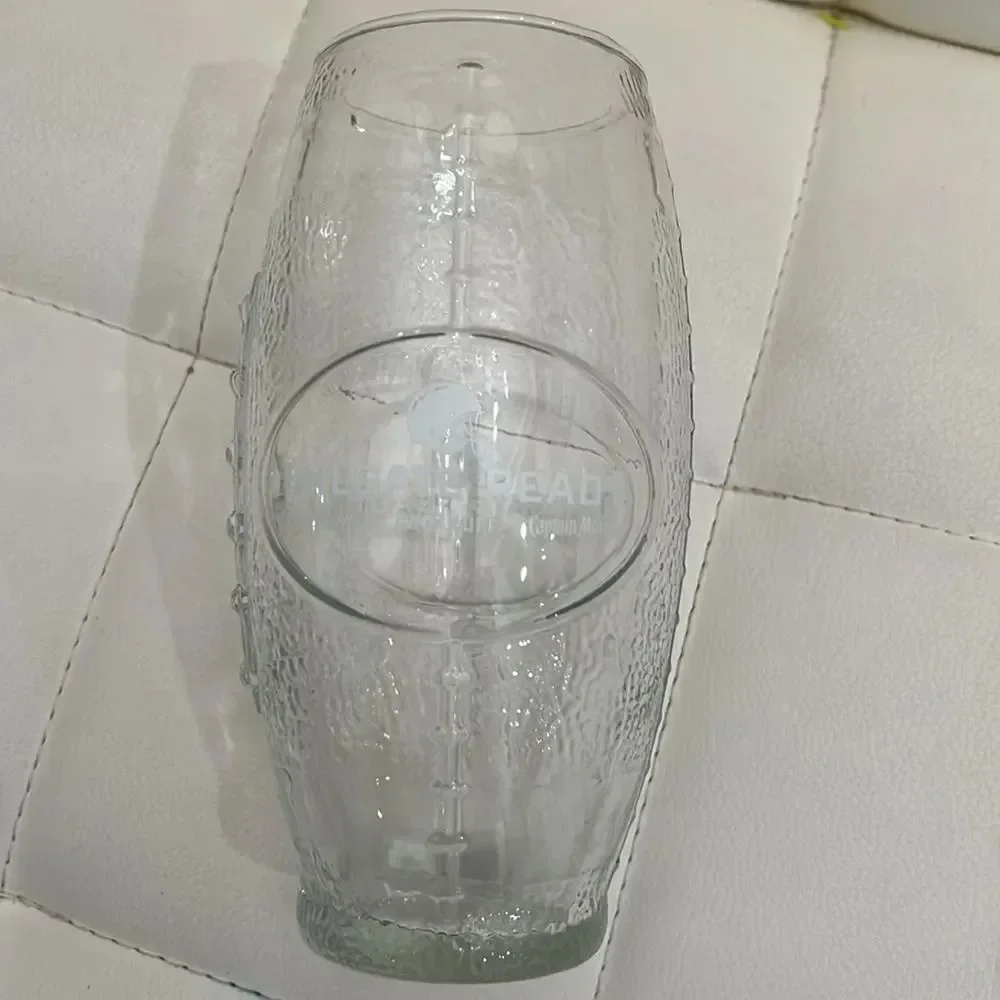 Tailgate Ready 24 Oz Glass 6 1/2 In Tall 2 1/2 In Round Crown Smirnoff Captain